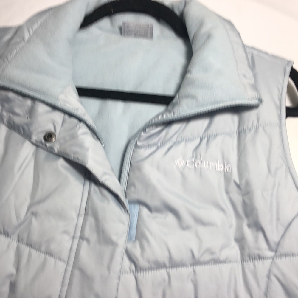 - Columbia Sportswear Light Gray vest puffers Sz‎ M - Picture 4 of 7
